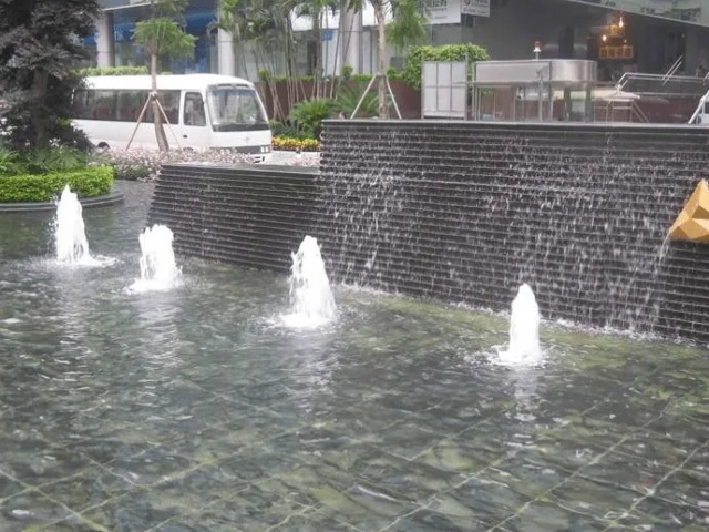 玉田玉田室内水景喷泉
